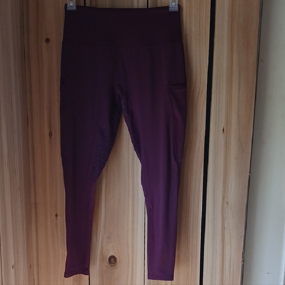 Elegant Women's Plum Leggings
